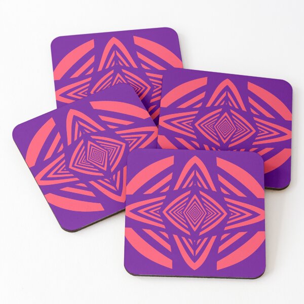 Item preview, Abstract Diamond Pattern Coral designed and sold by AraljanFusion.