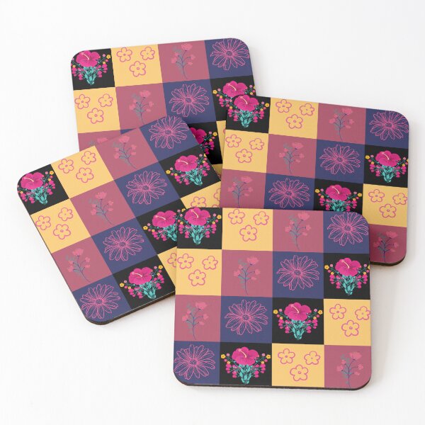 Item preview, Flower pattern illustration design art designed and sold by Sameera Amir.