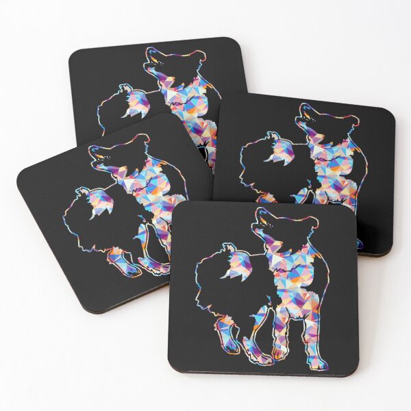 Item preview, Cool And Awesome Border Collie Geometric designed and sold by UnknownArtistt.