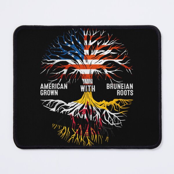 Item preview, American Grown With Bruneian Roots Brunei Flag designed and sold by MoHaCo.