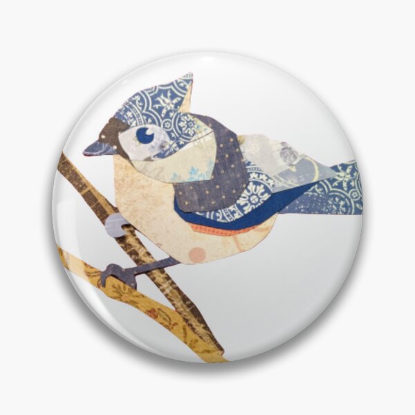 Item preview, Cut Paper Titmouse designed and sold by SXTNart.
