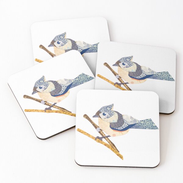 Item preview, Cut Paper Titmouse designed and sold by SXTNart.