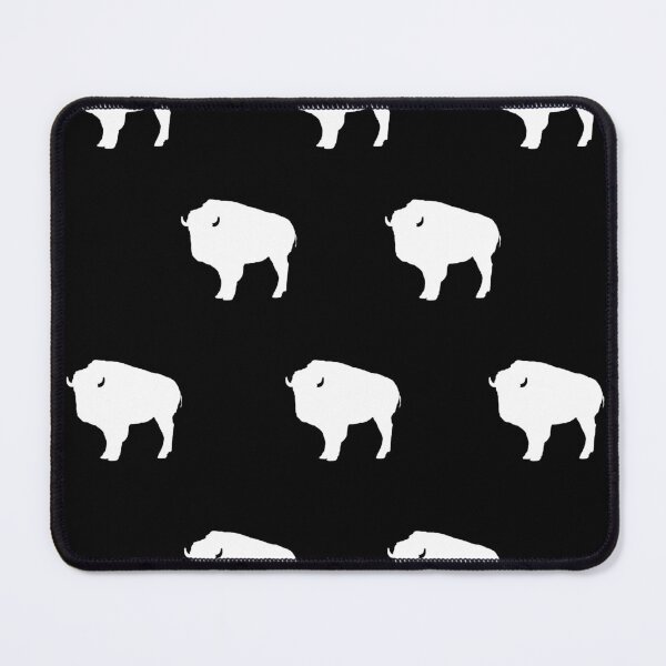 Item preview, White Bison Pattern designed and sold by YouAreHereArt.