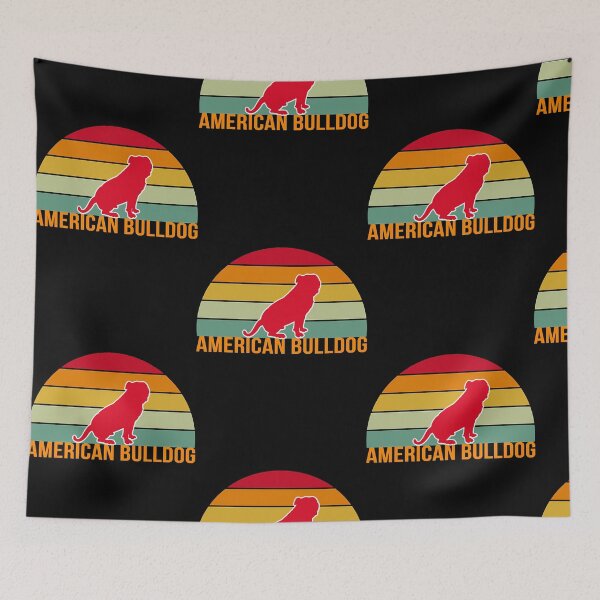 Item preview, American Bulldog Vintage Silhouette  designed and sold by Christina70596.