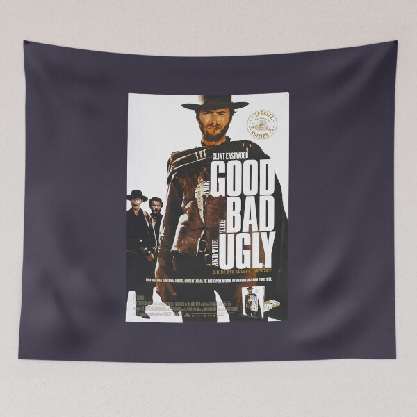 Artikelvorschau, Civilized Epic Love Sex Betray Crime Humor Sergio Leone The Good, The Bad and The Ugly Poster Geschenke entworfen und verkauft von RobailPearsony.