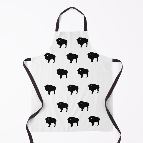 Item preview, Black Bison Pattern designed and sold by YouAreHereArt.