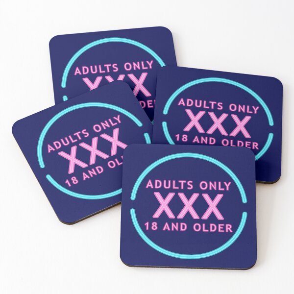 Item preview, Adults Only XXX 18 and Older designed and sold by Nostalgia-Lab.