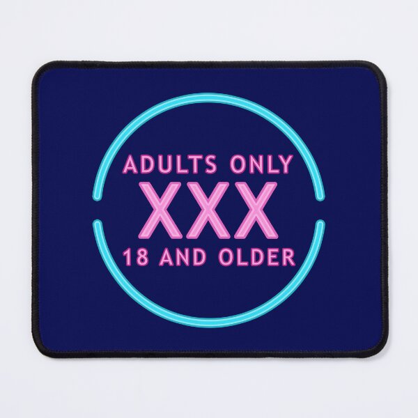 Item preview, Adults Only XXX 18 and Older designed and sold by Nostalgia-Lab.