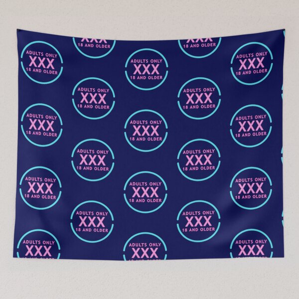 Item preview, Adults Only XXX 18 and Older designed and sold by Nostalgia-Lab.