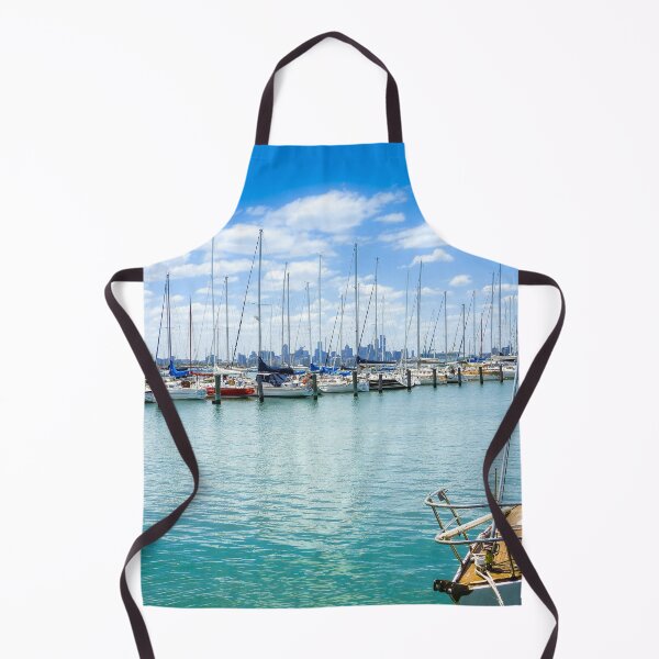 Item preview, Hobsons Bay Marina on a Summer Day designed and sold by Steven Jodoin.