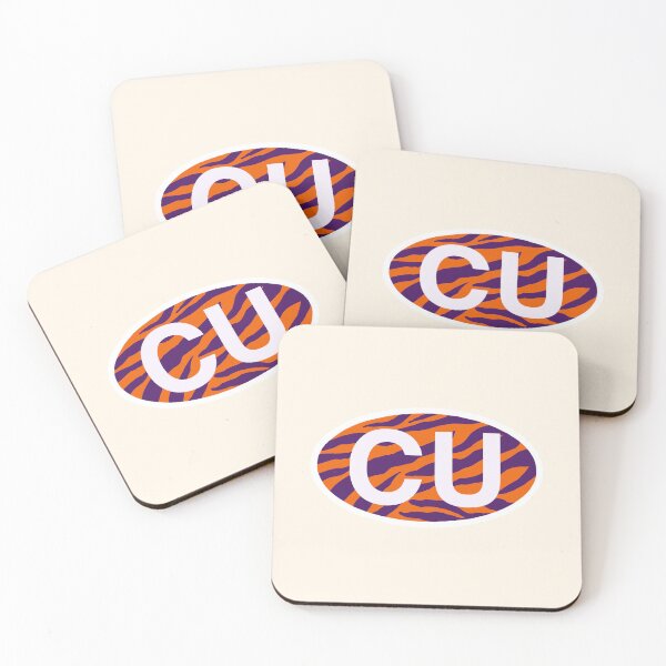 Item preview, University cu orange purple tiger print  designed and sold by emilees.