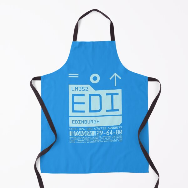 Item preview, Luggage Tag C - EDI Edinburgh Scotland designed and sold by VoodooCircus.