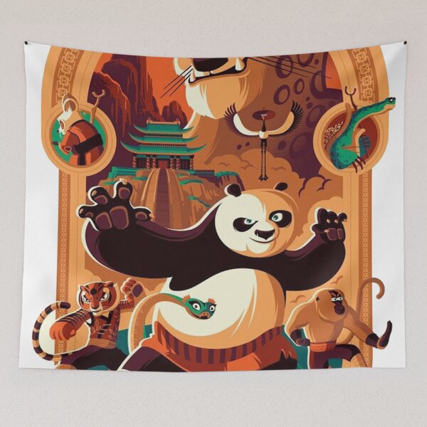 Item preview, VINTAGE FILM KUNGFU PANDA CHINESE ANIMATION  designed and sold by amybeachh.
