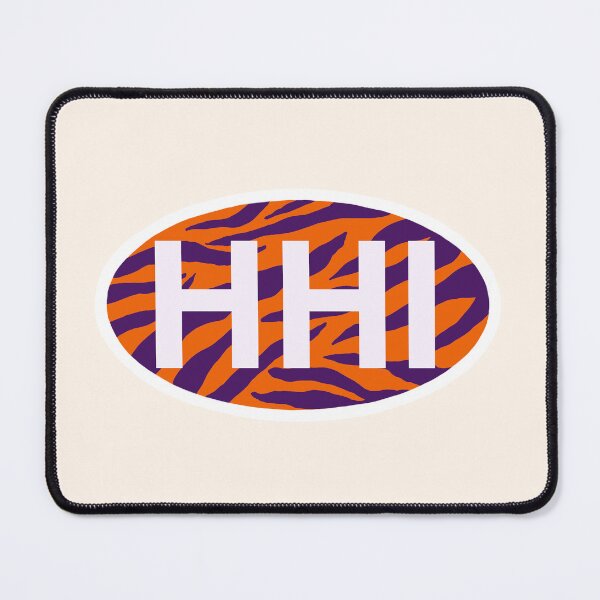 Item preview, Hilton head orange purple tiger print  designed and sold by emilees.