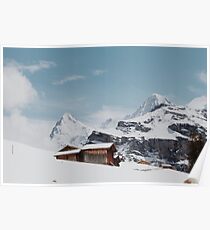 Murren-Kabine Poster