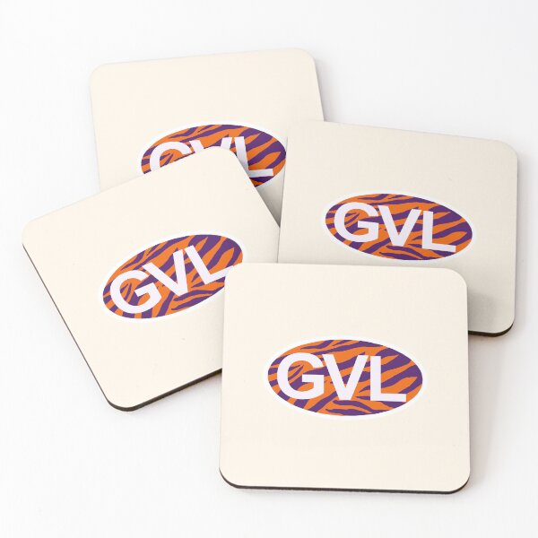 Item preview, greenville sc cu orange purple tiger print  designed and sold by emilees.