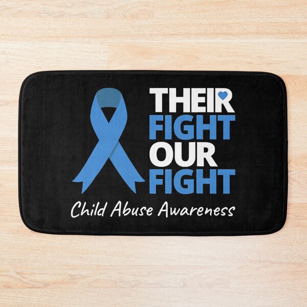 Item preview, Their Fight Our Fight Child Abuse Awareness Blue Ribbon designed and sold by HaaChris-Artis.