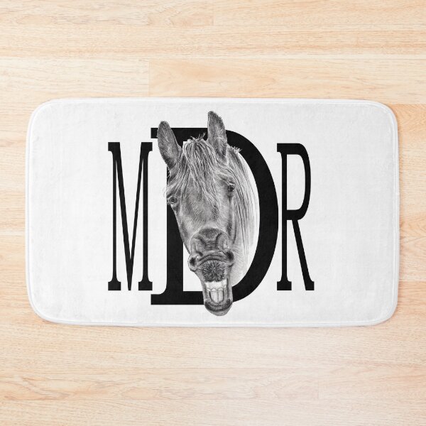 Item preview, Portrait of a yawning Friesian, with text designed and sold by SylvieG18.
