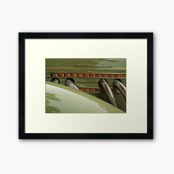 Auburn Speedster Framed Art Print