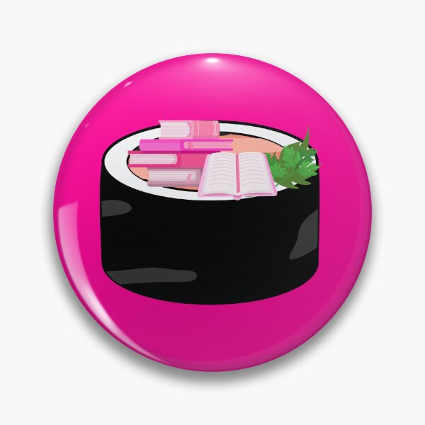 Item preview, Pink Wink Sushi Book Roll designed and sold by tmdaliggr.