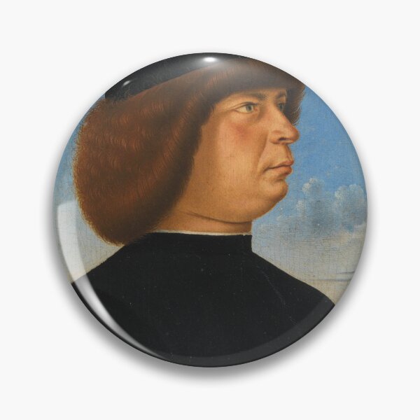Item preview, Portrait of Alvise Contarini(?); (verso) A Tethered Roebuck (1485-95) Jacometto Veneziano designed and sold by unsung.art [].