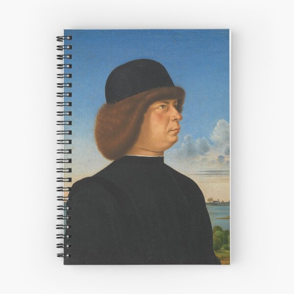Item preview, Portrait of Alvise Contarini(?); (verso) A Tethered Roebuck (1485-95) Jacometto Veneziano designed and sold by unsung.art [].
