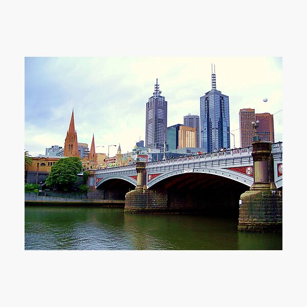 Item preview, Princes Bridge Melbourne designed and sold by Tom Newman.