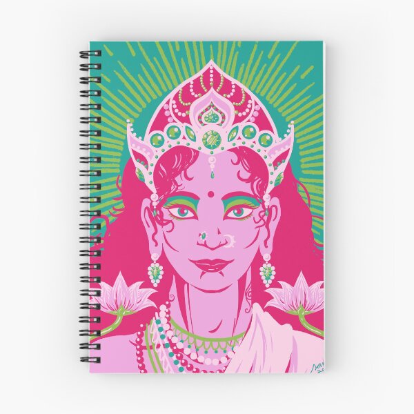 Item preview, Laxmi in pink and green designed and sold by Pangaea Starseed.