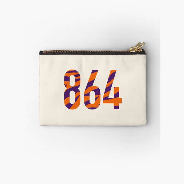 Item preview, 864 area code orange purple tiger print  designed and sold by emilees.