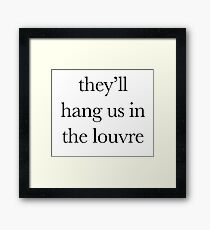 The Louvre Framed Print