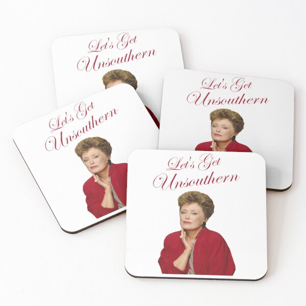 Item preview, Blanche Devereaux - Let's Get Unsouthern (Red) designed and sold by LegendaryLGBT.