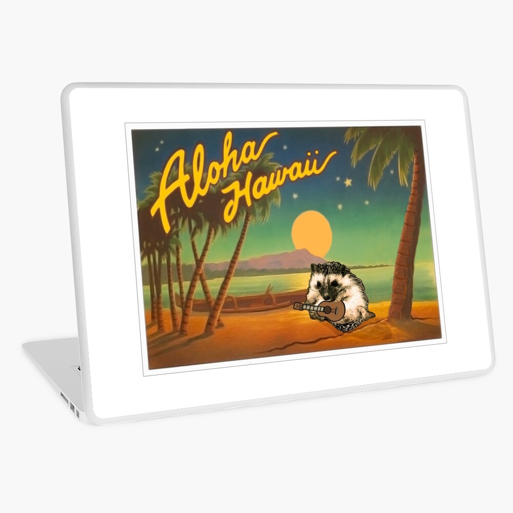 Igel Aloha Hemd Kunstdruck Von Ppricklepants Redbubble