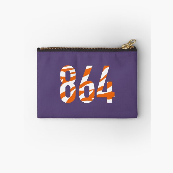 Item preview, 864 area code orange white tiger print  designed and sold by emilees.