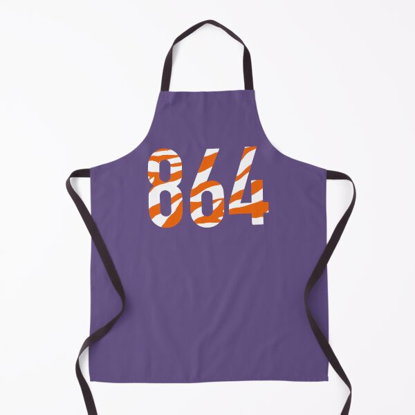 Item preview, 864 area code orange white tiger print  designed and sold by emilees.
