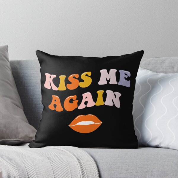 Item preview, Kiss me again lettering. Vintage art-prints. Quote design. designed and sold by CoCoArt-Ua.