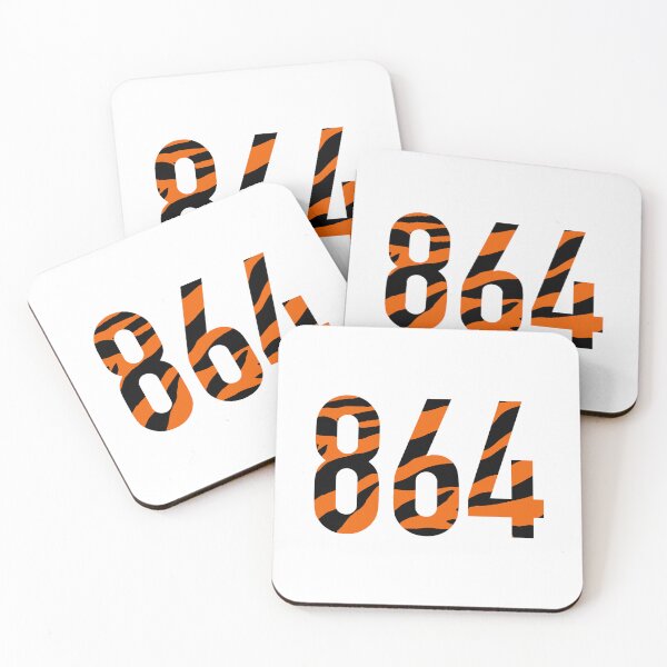 Item preview, 864 area code orange tiger print  designed and sold by emilees.
