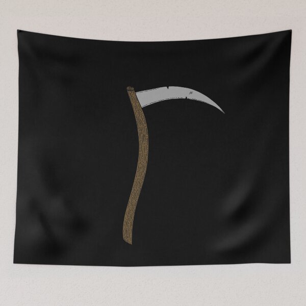 Item preview, Reaper Scythe Sketch Black designed and sold by mothofthemist.