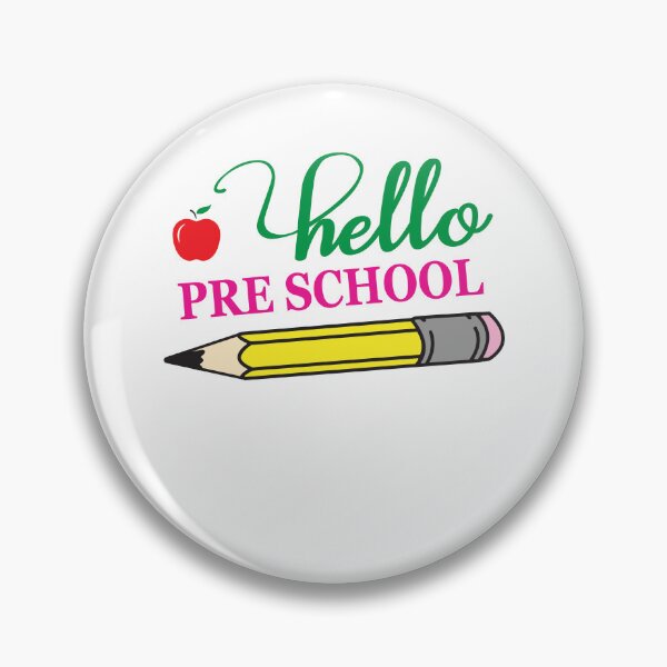 Item preview, Hello Pre School As Back to School For Team Pre School designed and sold by manzee.