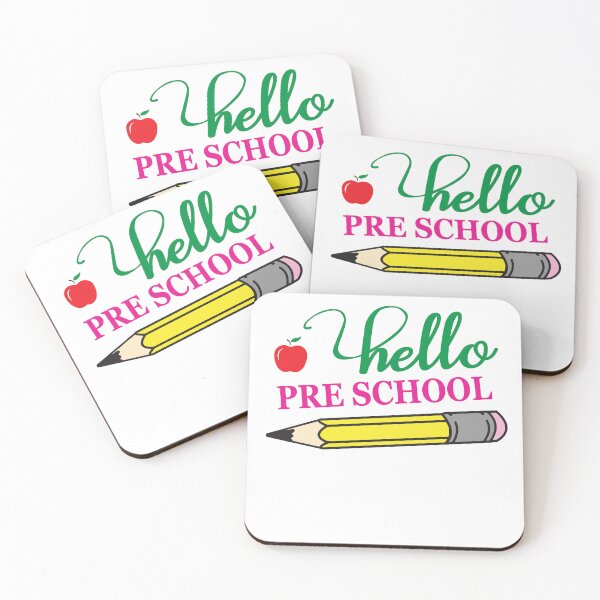 Item preview, Hello Pre School As Back to School For Team Pre School designed and sold by manzee.