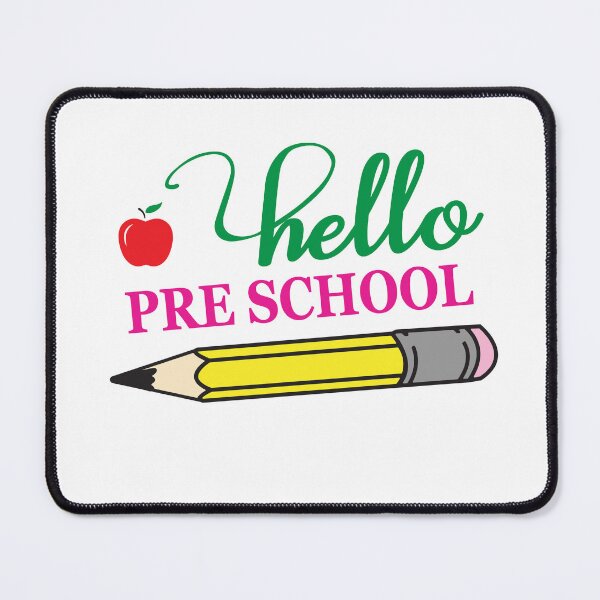 Item preview, Hello Pre School As Back to School For Team Pre School designed and sold by manzee.