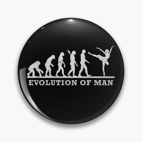 Artikelvorschau, Ballet Ballerina Funny Evolution of Man entworfen und verkauft von rafaeltto.