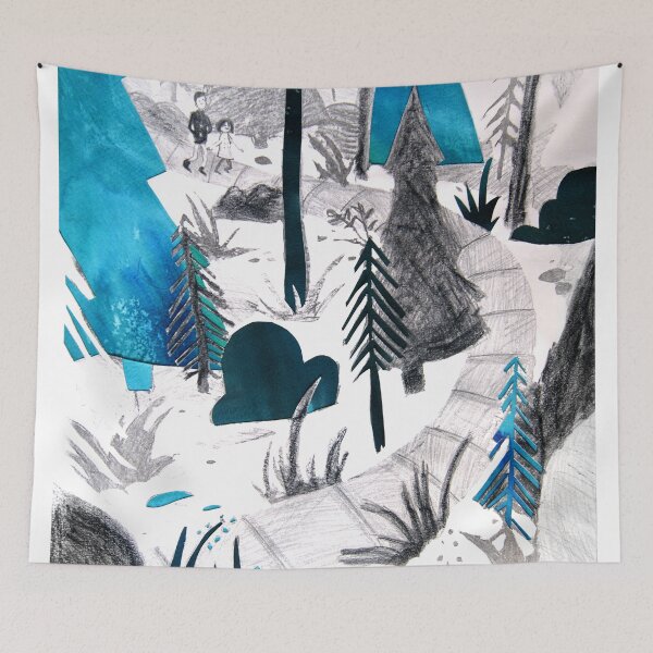 Item preview, And the Children, They Know - Teal designed and sold by Lauren King.