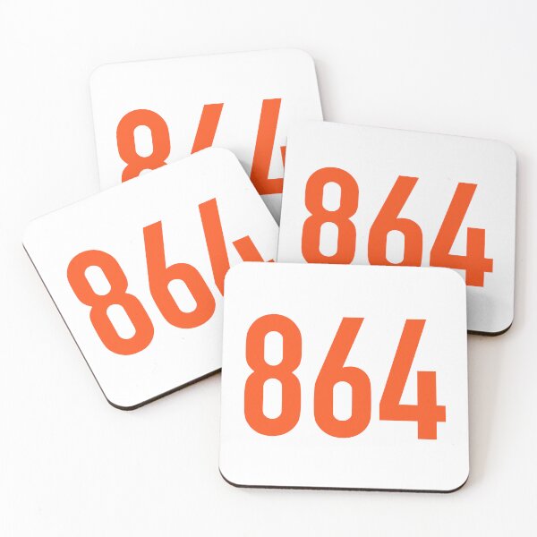 Item preview, 864 area code orange  designed and sold by emilees.