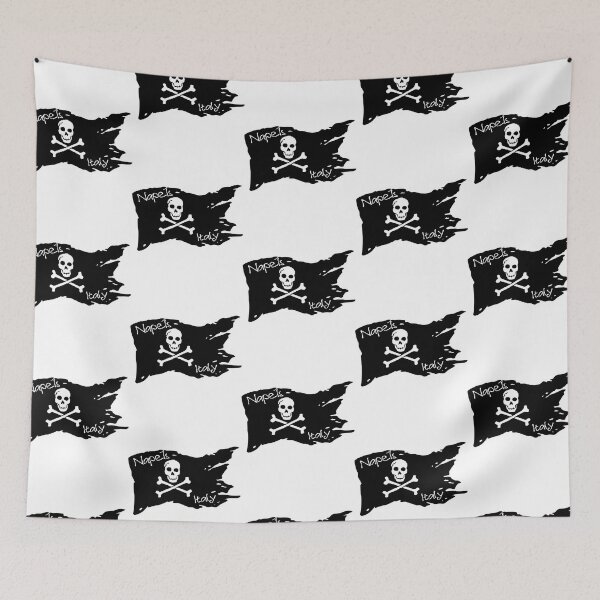 Item preview, Flag napels - italy - Pirate society designed and sold by WhereIsTravis.