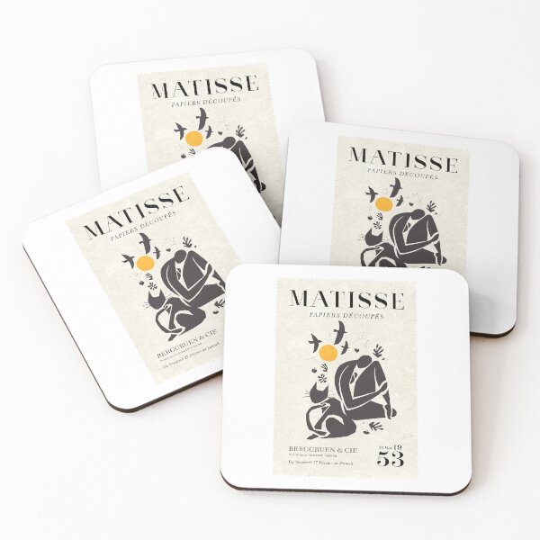 Item preview, Matisse Cat Artwork designed and sold by SurfolioPrints.