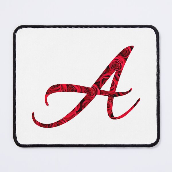 Item preview, Letter A - Red Rose designed and sold by Sekutawa.