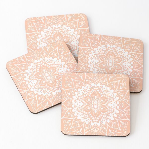 Item preview, Pastel Orange Mandala designed and sold by madamemorgane.