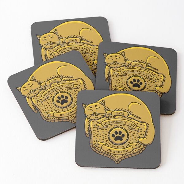 Item preview, Insignia de gato - Purrtect y ser servido designed and sold by HMCraft.
