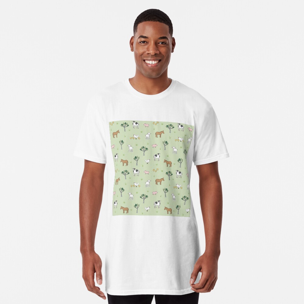 Vista previa del artículo con la obra «Camiseta larga», diseñado y vendido por sunshinestudiod.