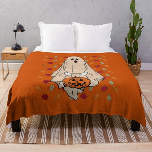 Item preview, Ghost Pumpkin Autumn Leaves Cute Halloween Trick Or Treat Costume  designed and sold by alenaz.